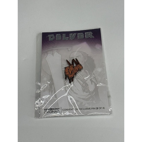 Comixology Delver Convention Exclusive Pin 2 of 4 Collectible Enamel - Picture 1 of 4